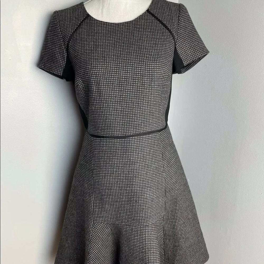 J.Crew Tweed Fit & Flare A-Line Dress